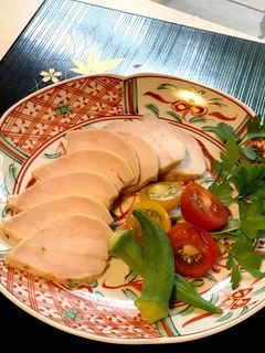 柚子こしょうの鶏ハム-レシピのメイン写真