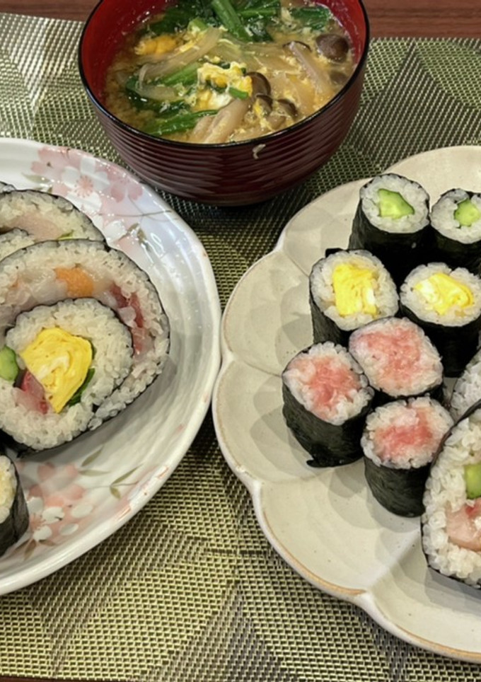 恵方巻き　海鮮巻き寿司-レシピのメイン写真