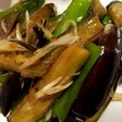 夏にはさっぱり茄子としし唐、茗荷のマリネ