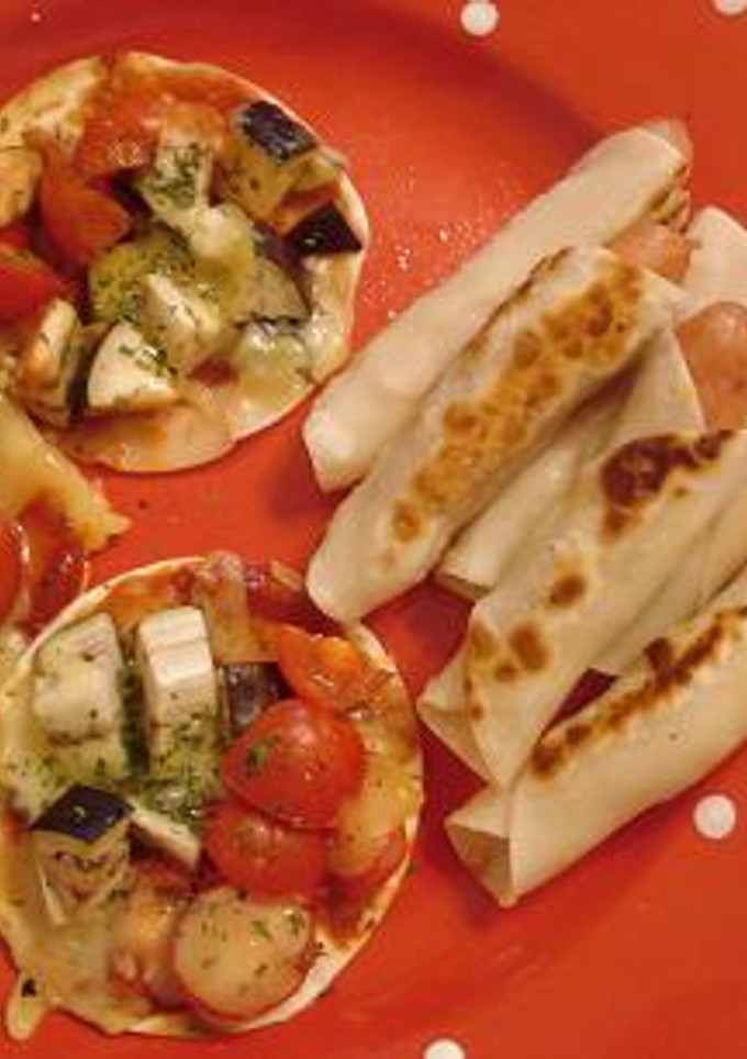 餃子の皮で２種のスナック-レシピのメイン写真