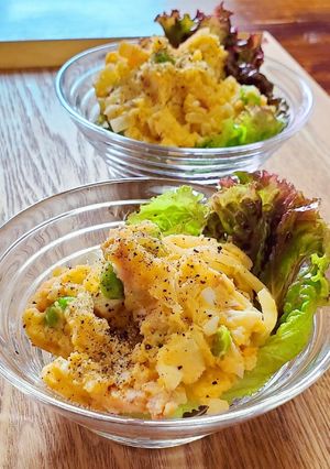 絶品!ベーコンポテトサラダ-レシピのメイン写真