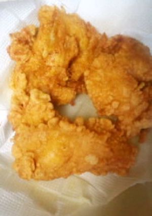 時短で、ビックサイズの鶏の唐揚げ、うまい-レシピのメイン写真