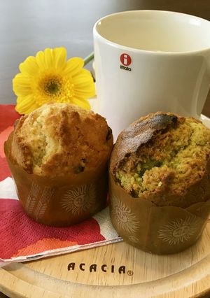 【野菜嫌い克服】2色のお野菜カップケーキ-レシピのメイン写真