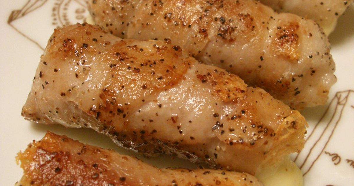 ちくわとチーズの豚肉巻き by れのっち 【クックパッド】 簡単