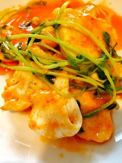 鶏胸肉のマヨチリ炒め-レシピのメイン写真