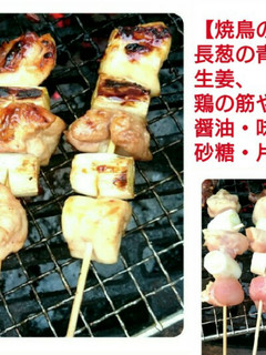 炭火焼鳥 (アウトドア用仕込み)-レシピのメイン写真