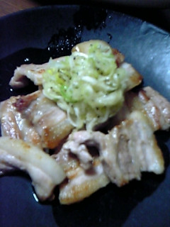 風邪撃退☆豚バラ焼き肉・ネギタレのせ-レシピのメイン写真