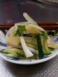 酢の物、たくあん和え-レシピのメイン写真