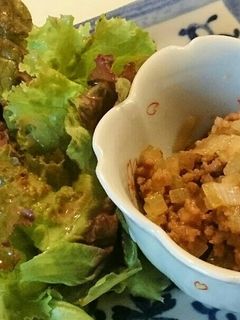 レタスの肉味噌☆-レシピのメイン写真
