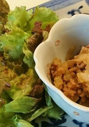 レタスの肉味噌☆-レシピのメイン写真