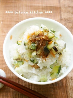 食欲アップ!ぬか漬けおろし丼 -レシピのメイン写真