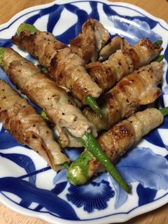 オクラの豚肉巻き-レシピのメイン写真