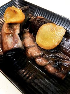 マグロの血合い、あらの煮付け-レシピのメイン写真