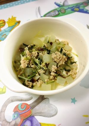 離乳食 完了期☆大根と水菜の煮物-レシピのメイン写真