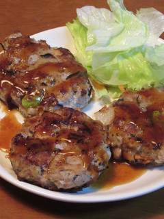 豚肉と押麦と人参の豆腐ひじきハンバーグ-レシピのメイン写真