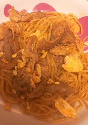 キムチの素でキムチ焼きそば-レシピのメイン写真
