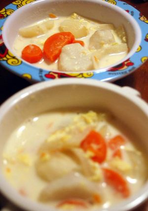 ほっこりさといものミルクスープ-レシピのメイン写真