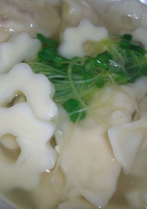 ちくわぶと一緒に♪あったか水餃子-レシピのメイン写真