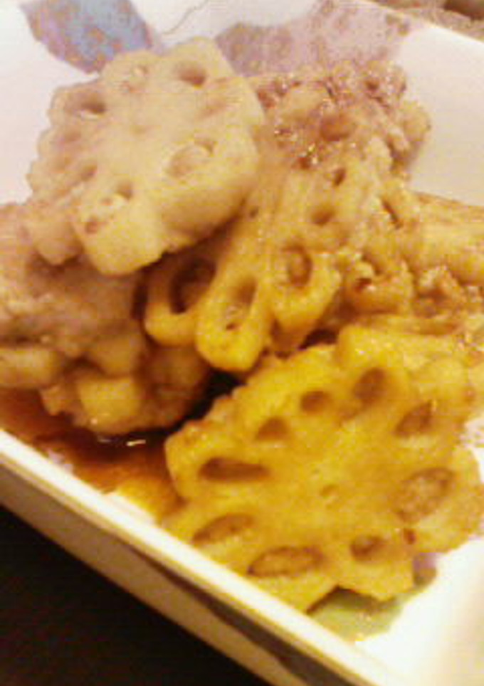 蓮根つくねの照り焼き-レシピのメイン写真