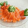 刺身でカルパッチョ【サーモン】