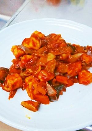 栄養素満点お肌プルプル酢豚で無く酢鮭-レシピのメイン写真