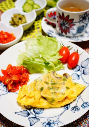 オムレツdeワンプレート モーニング-レシピのメイン写真