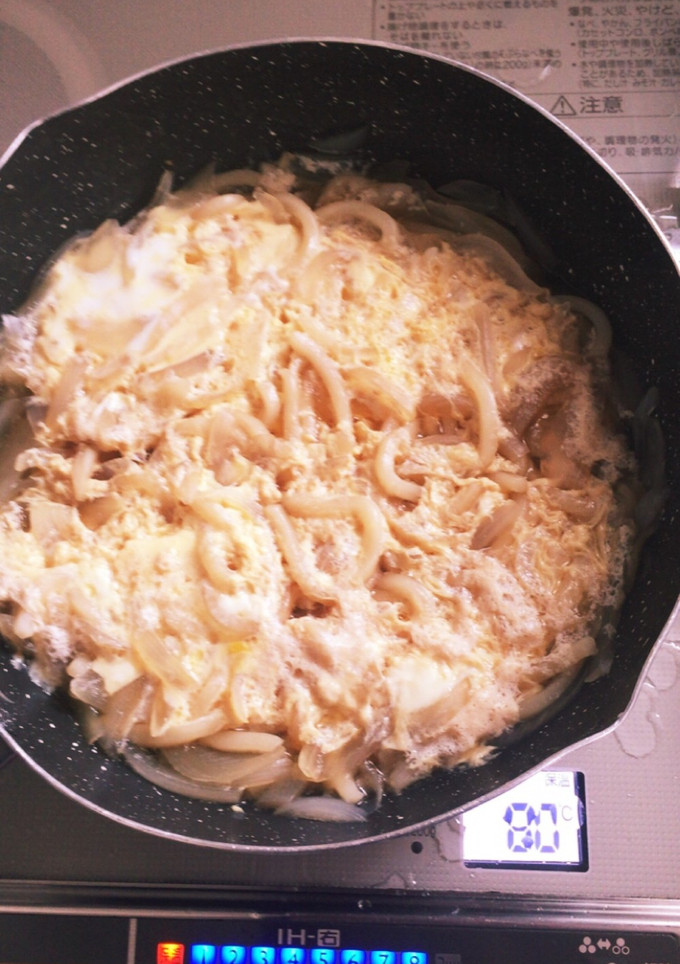 うどんの卵とじ-レシピのメイン写真