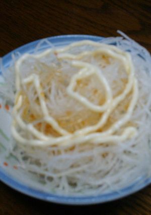 節約料理？大根のつまサラダ-レシピのメイン写真