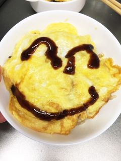 炊き込みご飯の残りでオムライス★-レシピのメイン写真