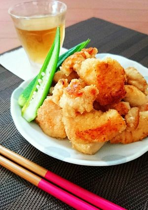 簡単節約☆鶏胸肉の揚げないコンソメ唐揚げ-レシピのメイン写真