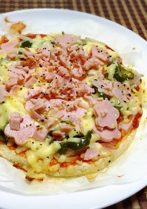 ＊フライパンでもちっとおからピザ＊-レシピのメイン写真