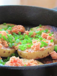 長いもとたらこのバターポン酢醤油炒め-レシピのメイン写真