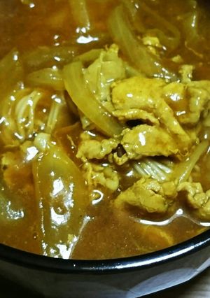 ほっこり❣❣カレーにゅうめん(*^^*)-レシピのメイン写真