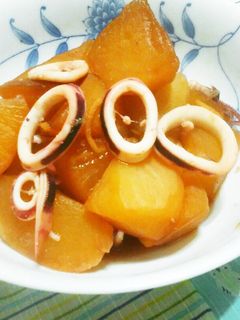 イカと大根の煮物-レシピのメイン写真