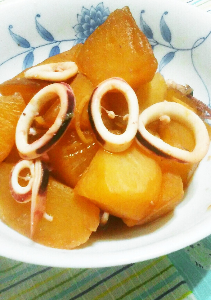 イカと大根の煮物-レシピのメイン写真