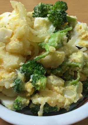 レンジで簡単皮むきポテトサラダ 具は自由-レシピのメイン写真