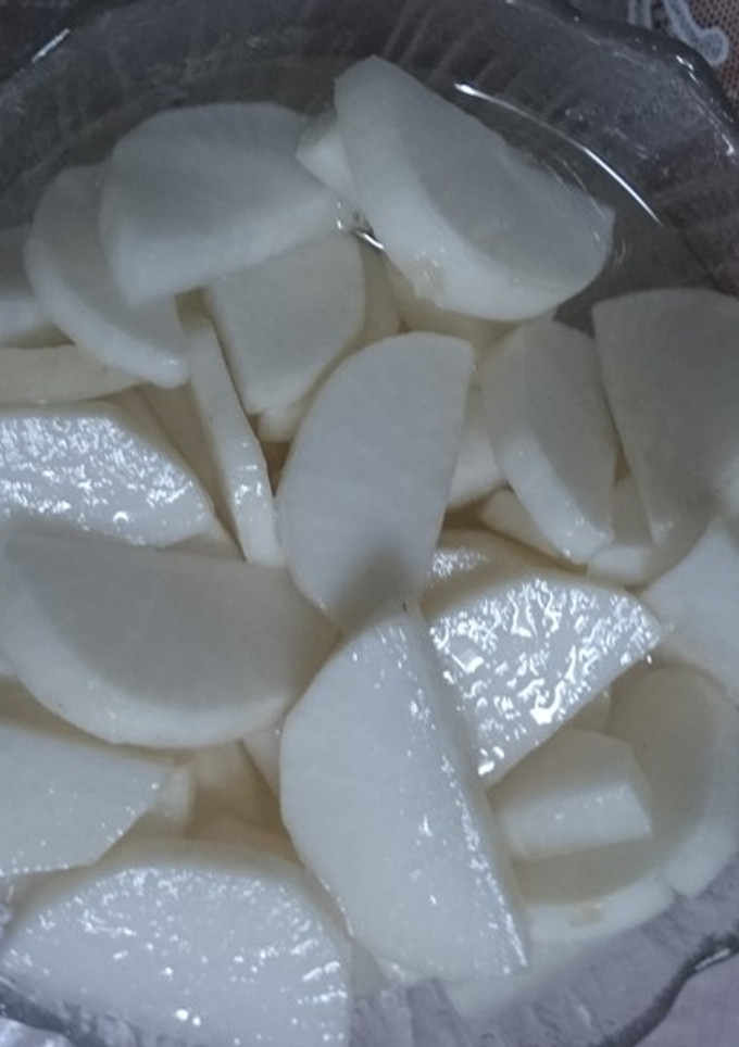 大根の漬物 (べったら風)-レシピのメイン写真