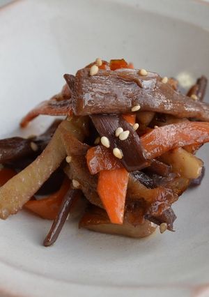 ずいきの炒め物-レシピのメイン写真