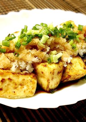 さっぱり焼き豆腐〜大根おろしとポン酢がけ-レシピのメイン写真