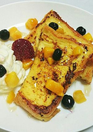 簡単なのに豪華なフレンチトースト♡-レシピのメイン写真