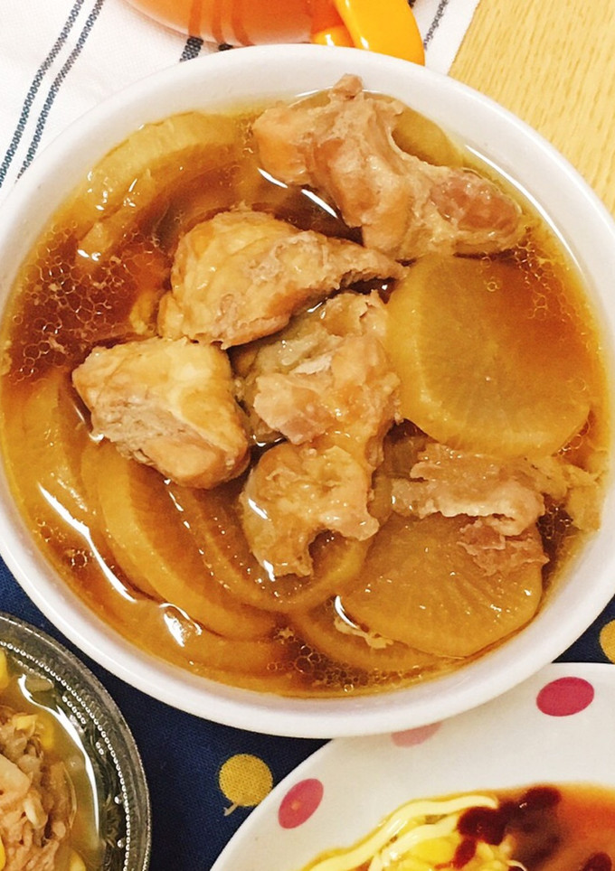 炊飯器で簡単！鶏肉と大根の煮物-レシピのメイン写真