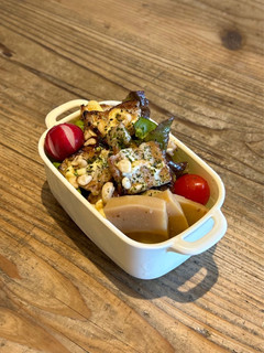 豚お好み焼き風味弁当-レシピのメイン写真