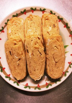 冷めてもフワフワ美味しい卵焼き！-レシピのメイン写真