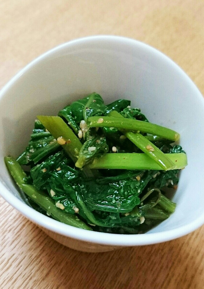 簡単！絶品♪空芯菜のやみつきごま和え-レシピのメイン写真