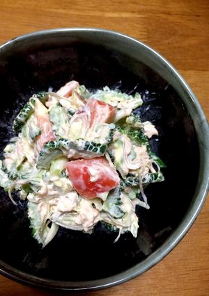ゴーヤのサラダ-レシピのメイン写真