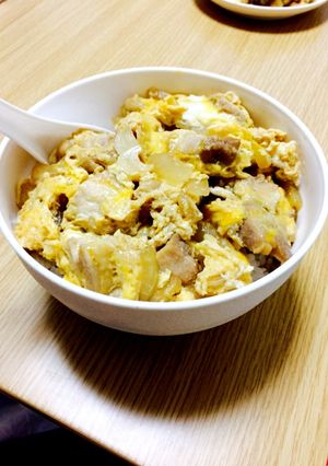 めんつゆでふわとろ親子丼*-レシピのメイン写真