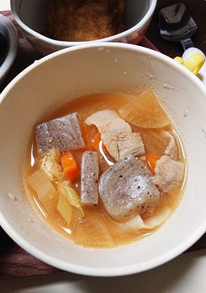 重ね煮で豚汁-レシピのメイン写真