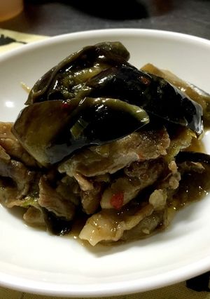 豚バラとなすのコックリ炒め煮-レシピのメイン写真
