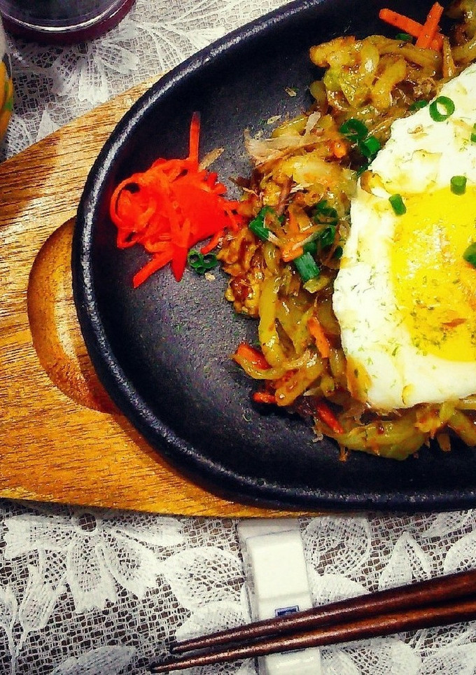 冷凍うどんで簡単焼うどん-レシピのメイン写真