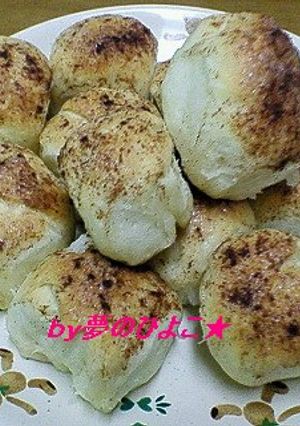 子供と楽しく作る♪シナモンぽこぽこバンズ-レシピのメイン写真